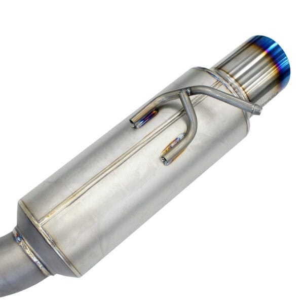 Invidia Titan G5 Titanium N1 Cat Back Exhaust - Mitsubishi Evo 4-6 CP9A (Inc TME) - Image 3