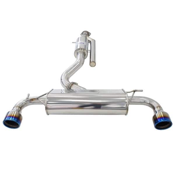 Invidia Q300 O2 Back Exhaust w/Catless Front Pipe, Ti Tips - Toyota Yaris GR XPA16R - Image 2