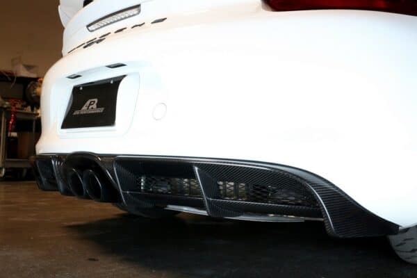 APR Performance - Carbon Fiber Rear Valance Porsche Cayman GT4 15-16 - Image 4