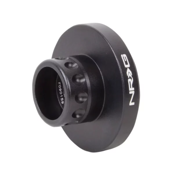 NRG Innovations - Short Spline Adapter - Polaris RZR/Ranger - Secures with OEM Lock Nut - Color Black fits Quick Lock - Image 3