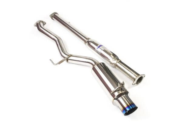 Invidia N1 Turbo Back Exhaust w/Metal Matrix Cat - Mitsubishi Evo 7-9 CT9A