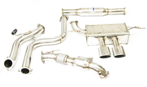 Invidia Q300 Turbo Back Exhaust w/SS Tips - Ford Focus ST LW/LZ 11-18
