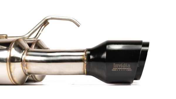 Invidia R400 "Signature Edition" Turbo Back Exhaust w/Black Tips - Subaru WRX VA 15-20 (Manual) - Image 3