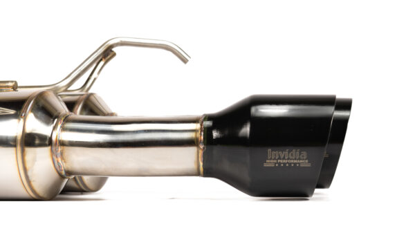 Invidia R400 "Signature Edition" Turbo Back Exhaust w/Black Tips - Subaru WRX VA 15-20 (Auto) - Image 3