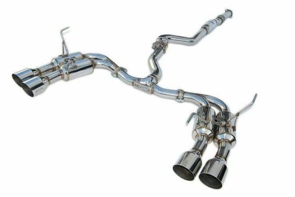 Invidia R400 Turbo Back Exhaust System w/SS Tips - Subaru WRX 15-20 (Auto)