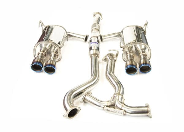 Invidia Q300 Turbo back Exhaust w/Ti Rolled Tips - Subaru WRX VA 15-21 (Auto)