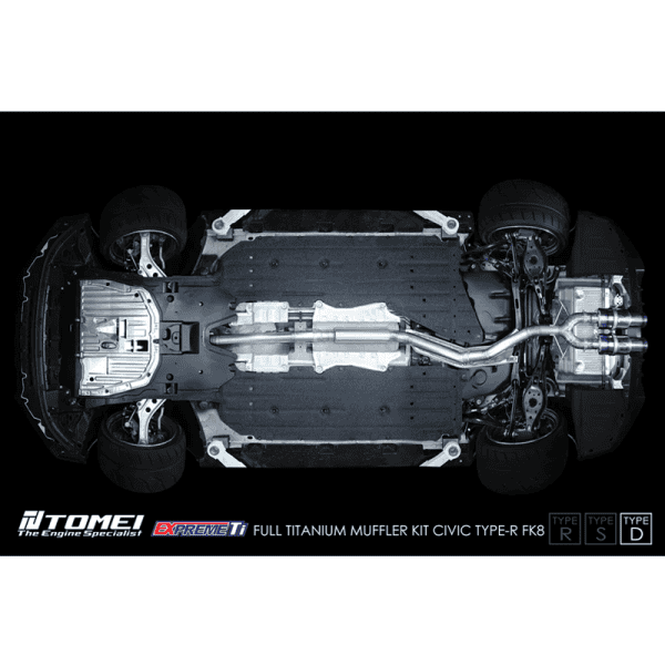 Tomei - Expreme Ti Type D Titanium Cat Back Exhaust (Honda Civic FK8 Type R) - Image 2